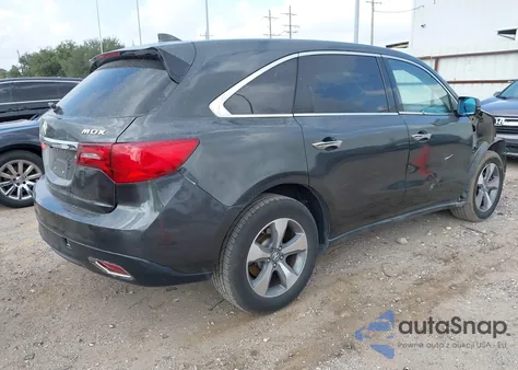 2015 Acura Mdx from USA, damaged, VIN 5FRYD3H2XFB009246